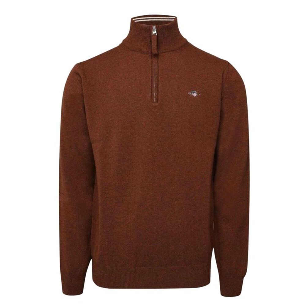 Gant Mens Lambswool Sweater / Brown